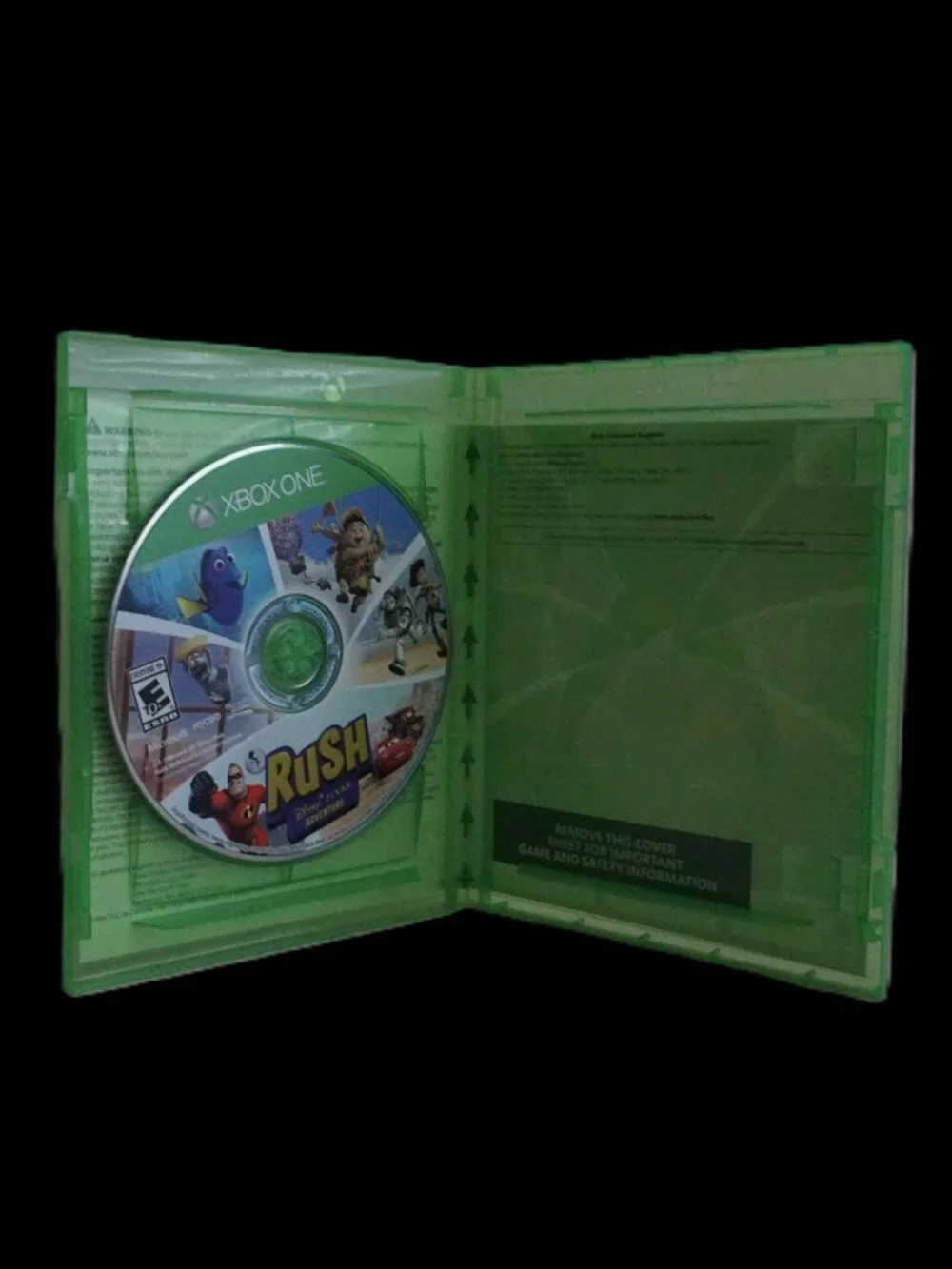 Disney Pixar Adventure “RUSH” Game Xbox One